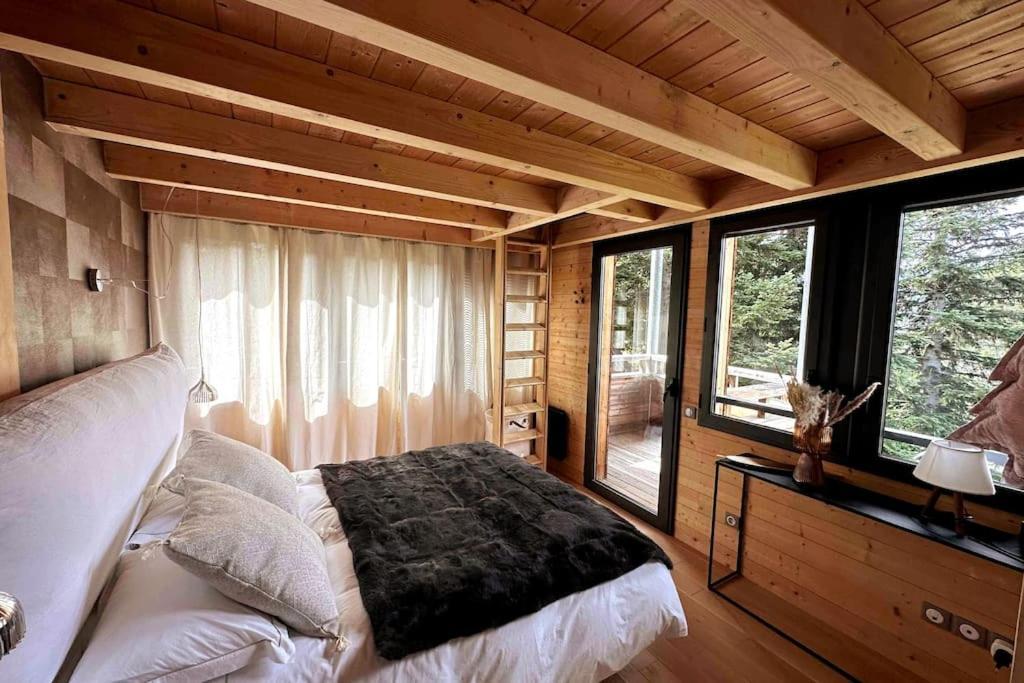 Chalet D'Architecte Avec Vue Panoramique Allos Zewnętrze zdjęcie