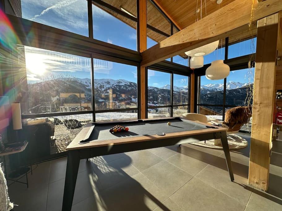Chalet D'Architecte Avec Vue Panoramique Allos Zewnętrze zdjęcie