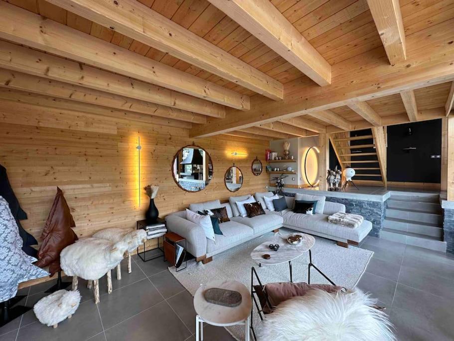 Chalet D'Architecte Avec Vue Panoramique Allos Zewnętrze zdjęcie