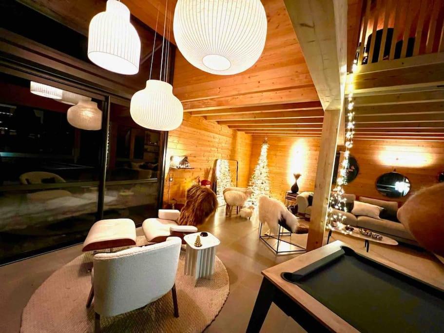 Chalet D'Architecte Avec Vue Panoramique Allos Zewnętrze zdjęcie