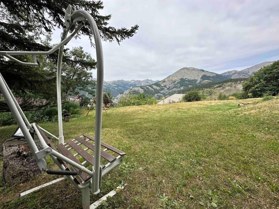 Chalet D'Architecte Avec Vue Panoramique Allos Zewnętrze zdjęcie