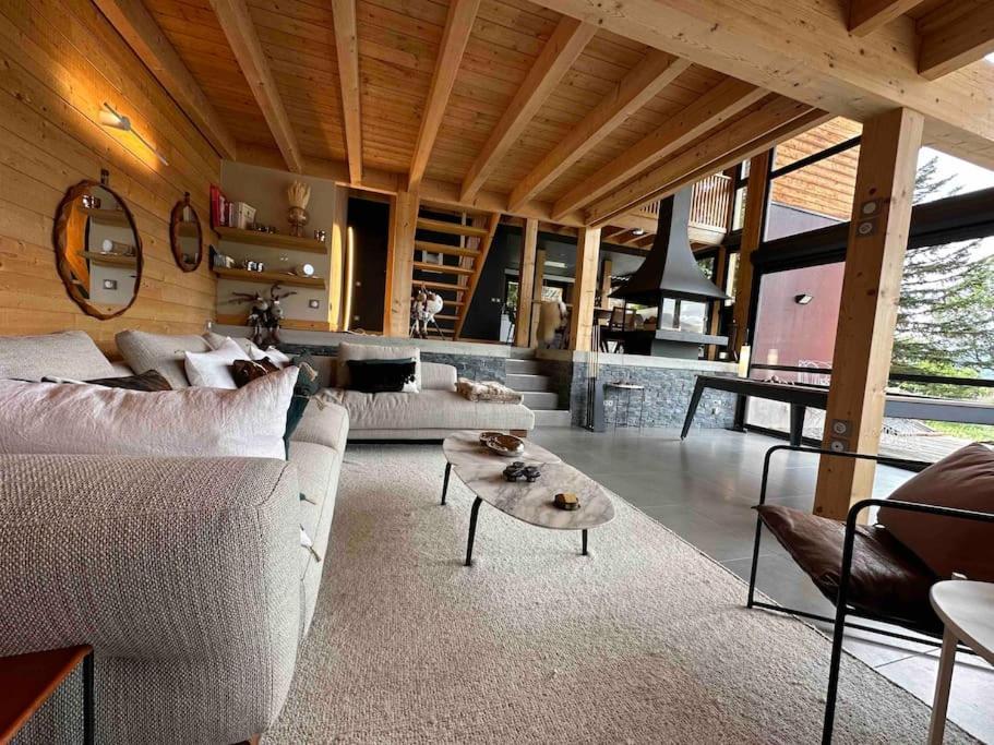 Chalet D'Architecte Avec Vue Panoramique Allos Zewnętrze zdjęcie
