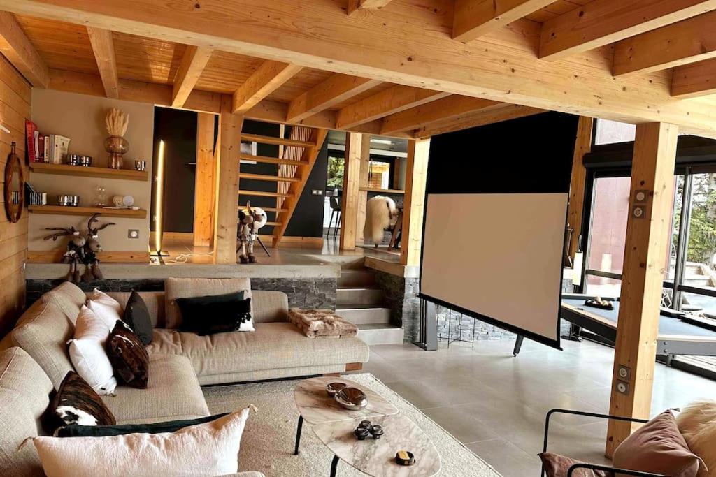 Chalet D'Architecte Avec Vue Panoramique Allos Zewnętrze zdjęcie